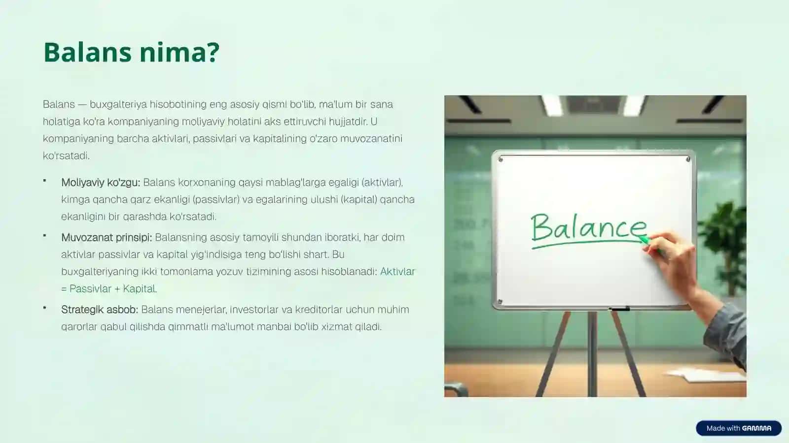 Balansning ma’nosi tuzilishi va mazmuni 4