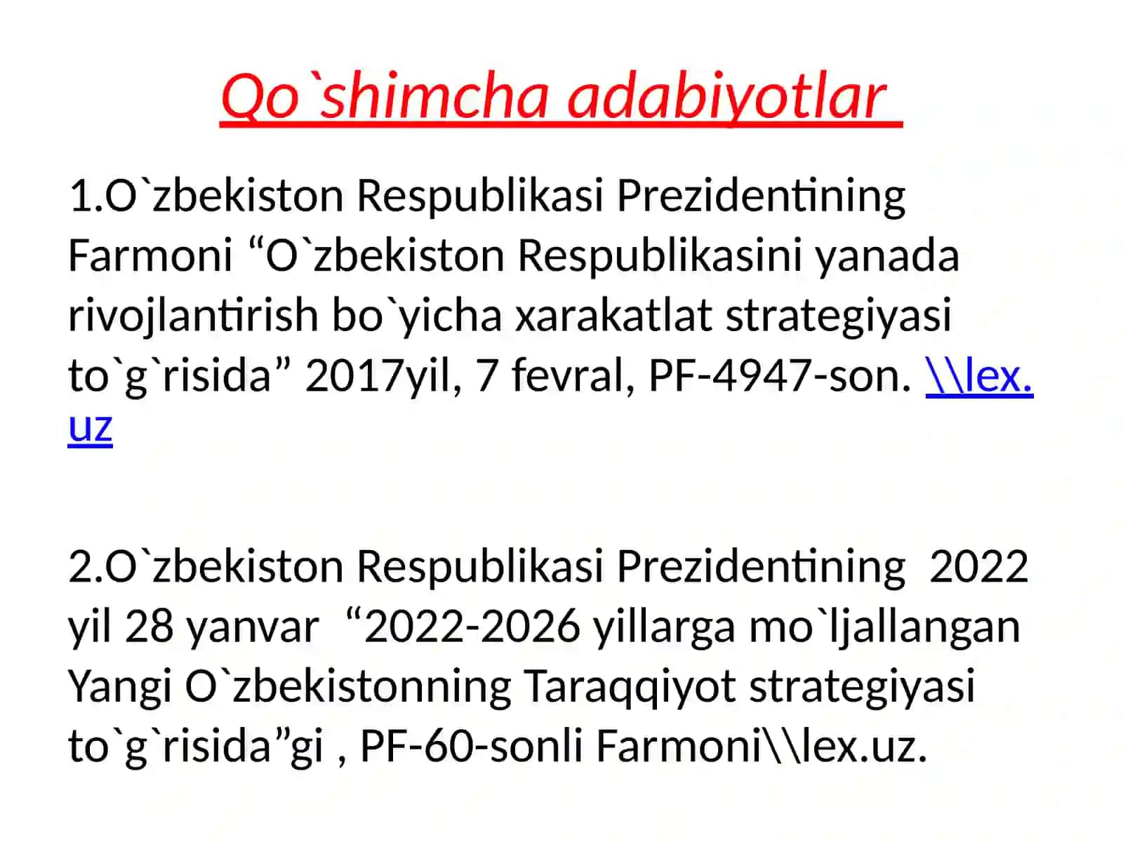 Infratuzilma iqtisodiyoti fanining predmeti va asosiy vazifalari 4