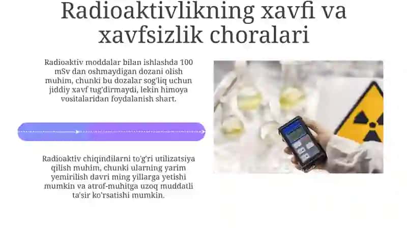 Radioaktivlik hodisasi: Umumiy tavsif 4