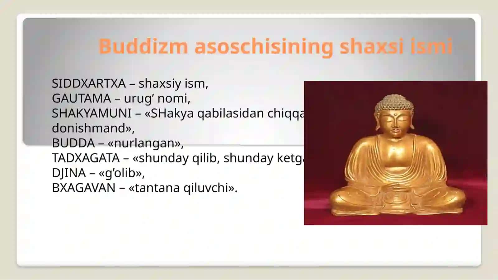 Orta Osiyoda buddaviylikning yoyilishi 4