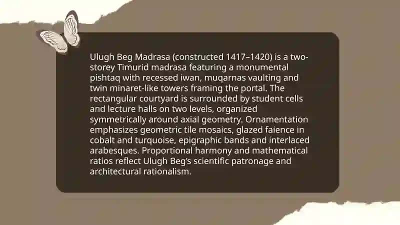 The Registan: The Heart and Golden Key of Samarkand 4