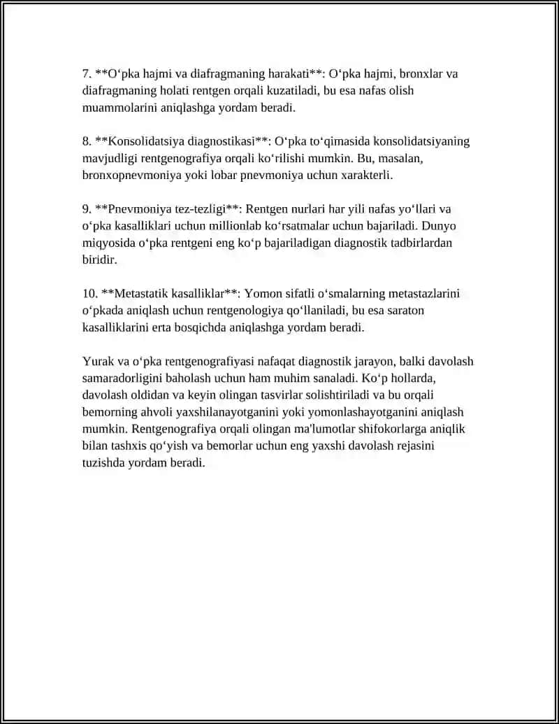 YURAK-QON TOMIR TIZIMI KASALLIKLARINING NUR DIAGNOSTIKASI 4