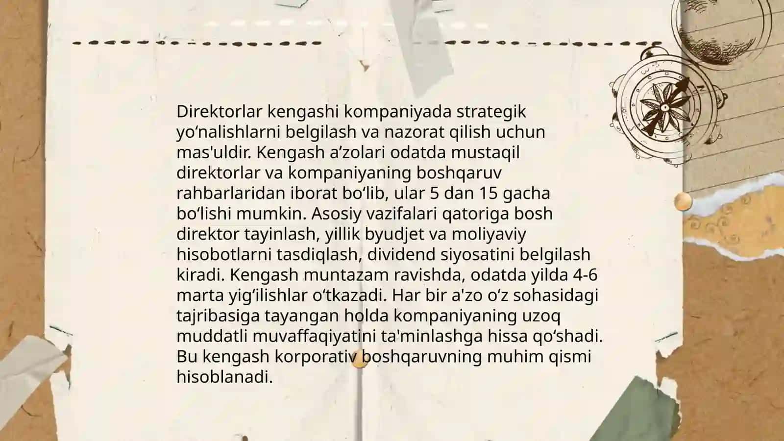 Korporativ boshqaruv konsepsiyasi 4