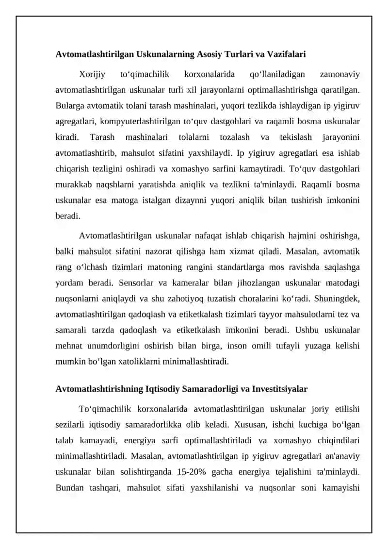 Zamonaviy avtomatlashtirilgan jihozlar 4