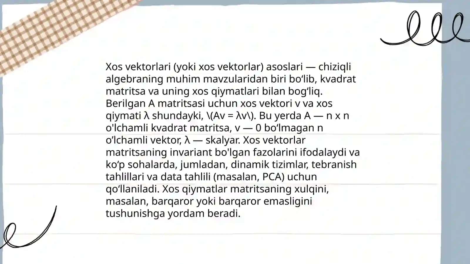 Xos Sonlarning Nazariyasi 4