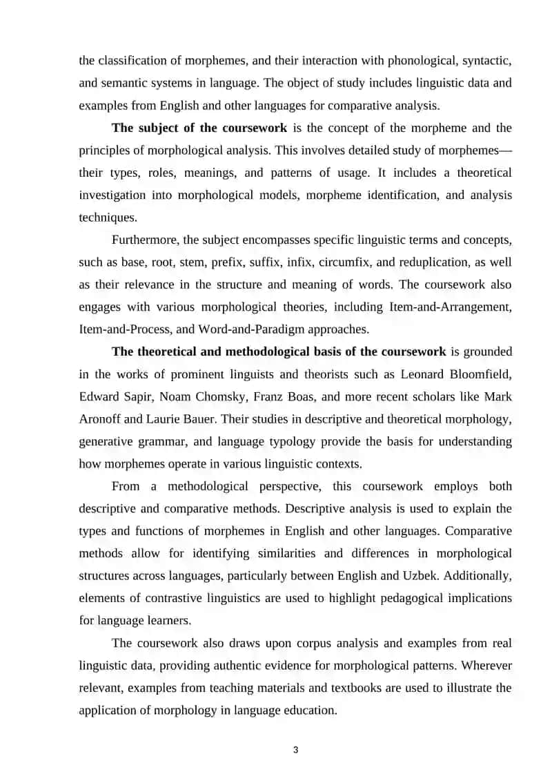 Theoretical Foundations of Morphem 4