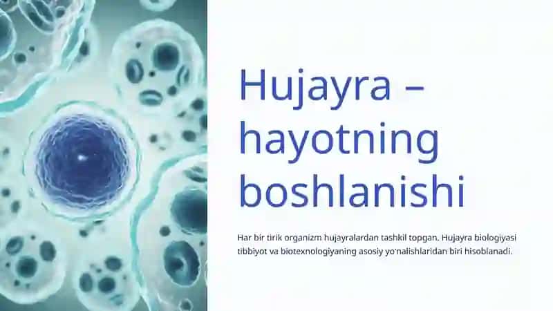 Biologiyaning Tibbiyot va Qishloq Xo'jaligidagi O'rni 4