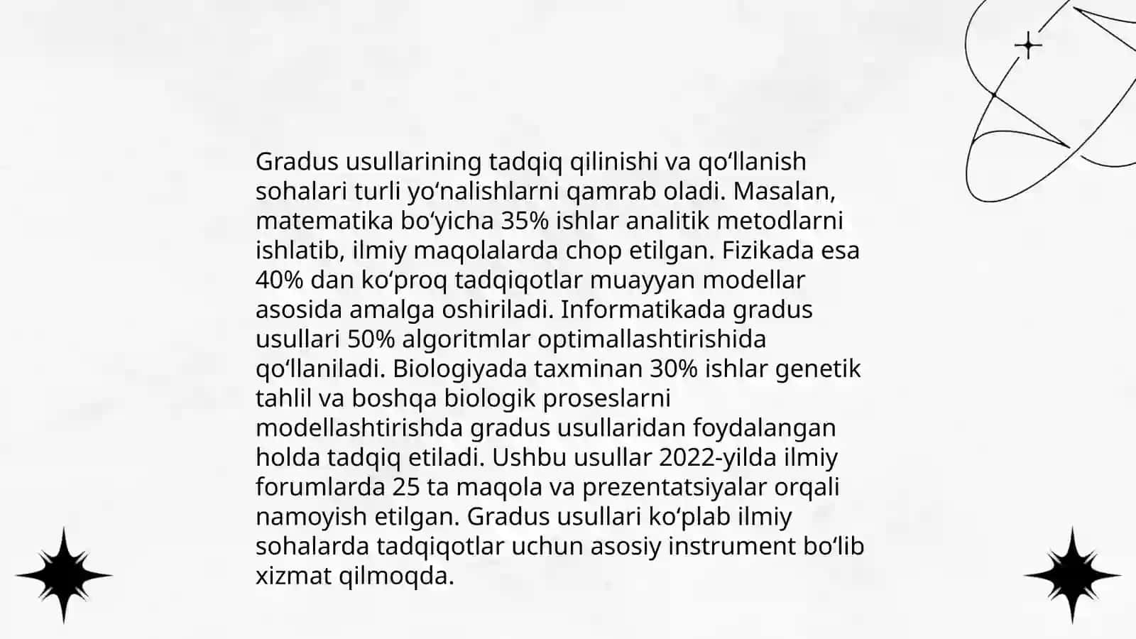 Burchak oʻlchov turlari va ularning xususiyatlari 4