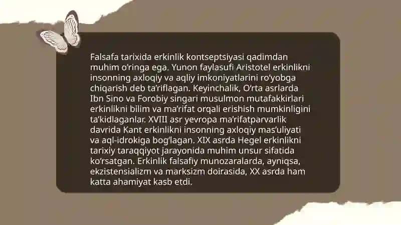 Startr falsafasida erkinlik va fojianing òrni 4