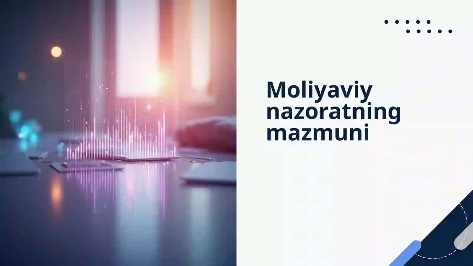 Moliyaviy nazoratning mazmuni,sohalari,obyekti va predmeti 4