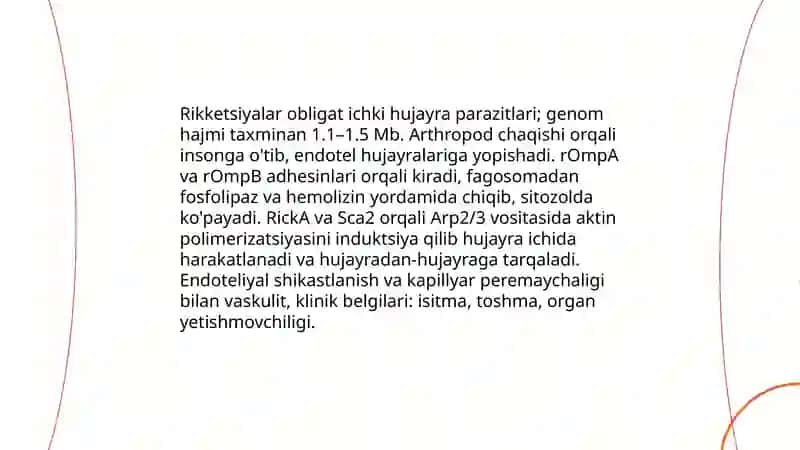 Rikketsiyalar 4