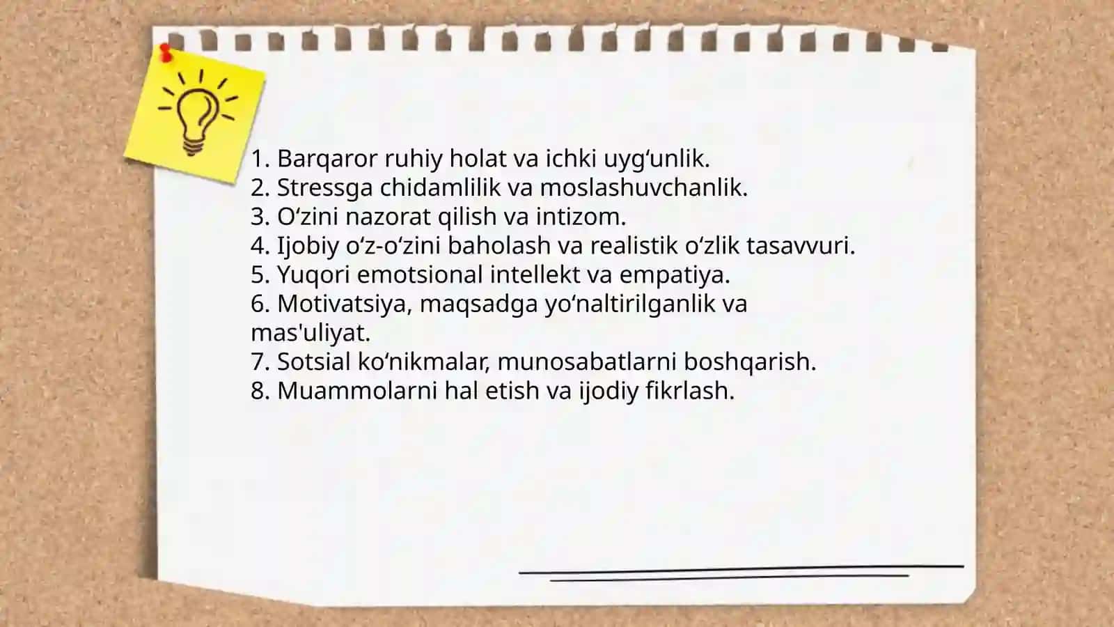 Ruxiy salomatlik 4