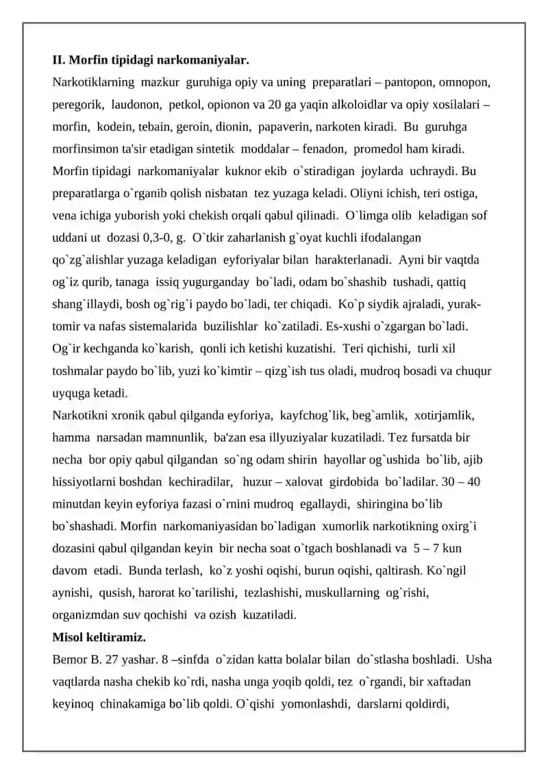 NARKOMANIYA VA UNING ASORATLARI 4