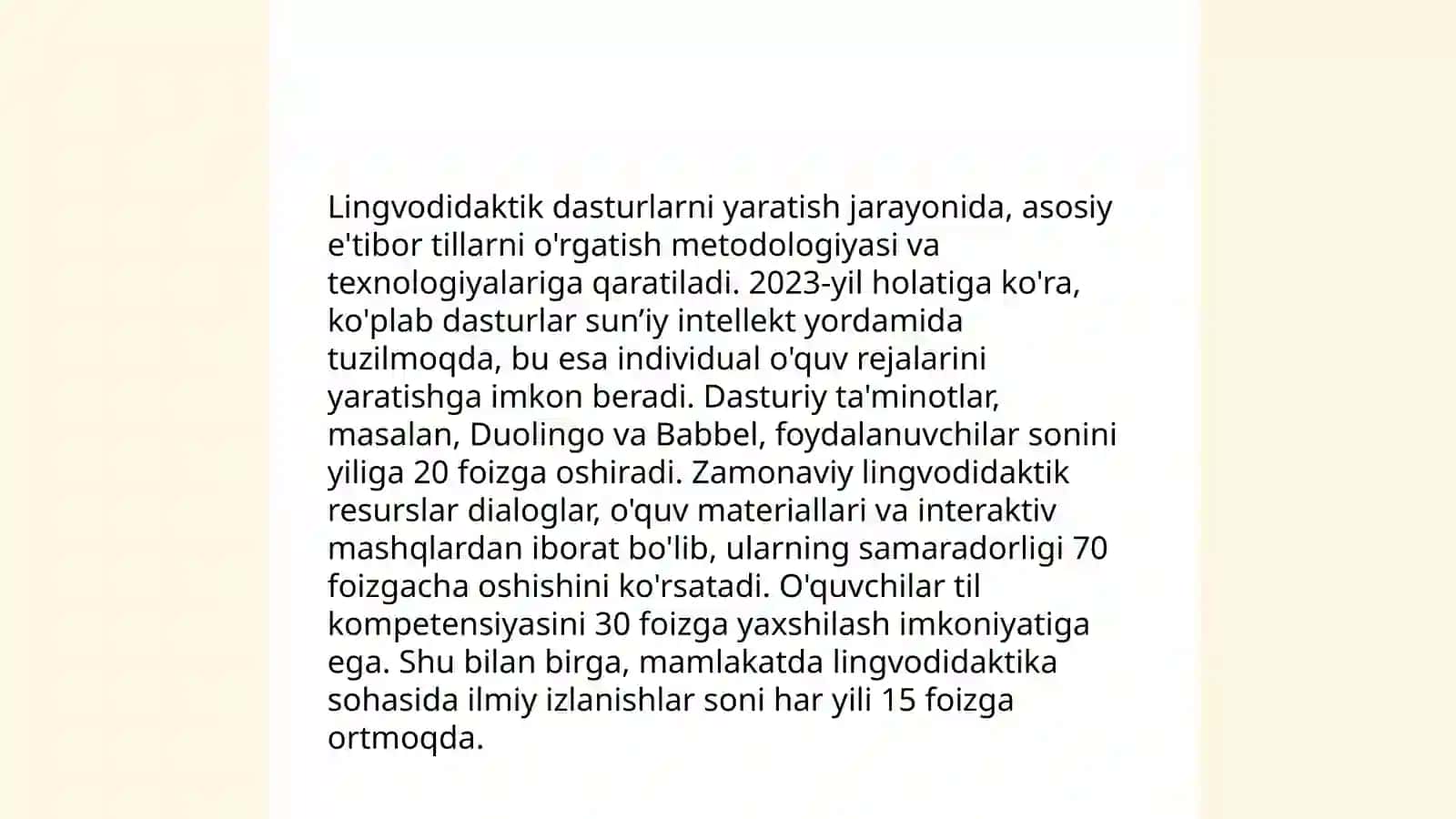Kompyuter lingvodidaktikasi 4