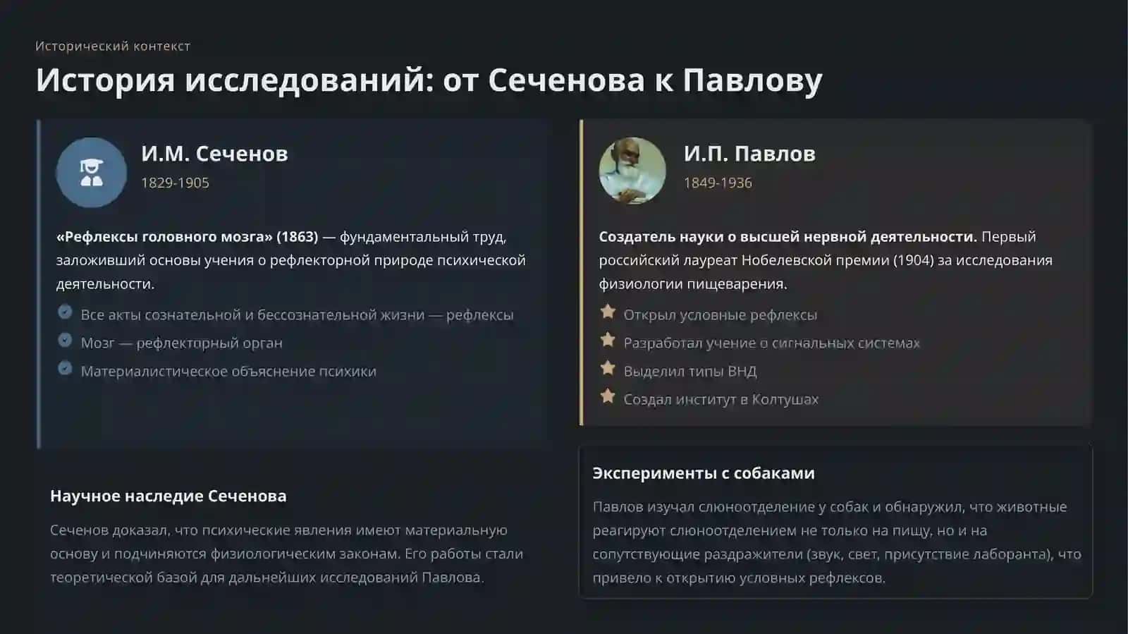 Типы высшей нервной деятельности и сигнальные системы организма 4