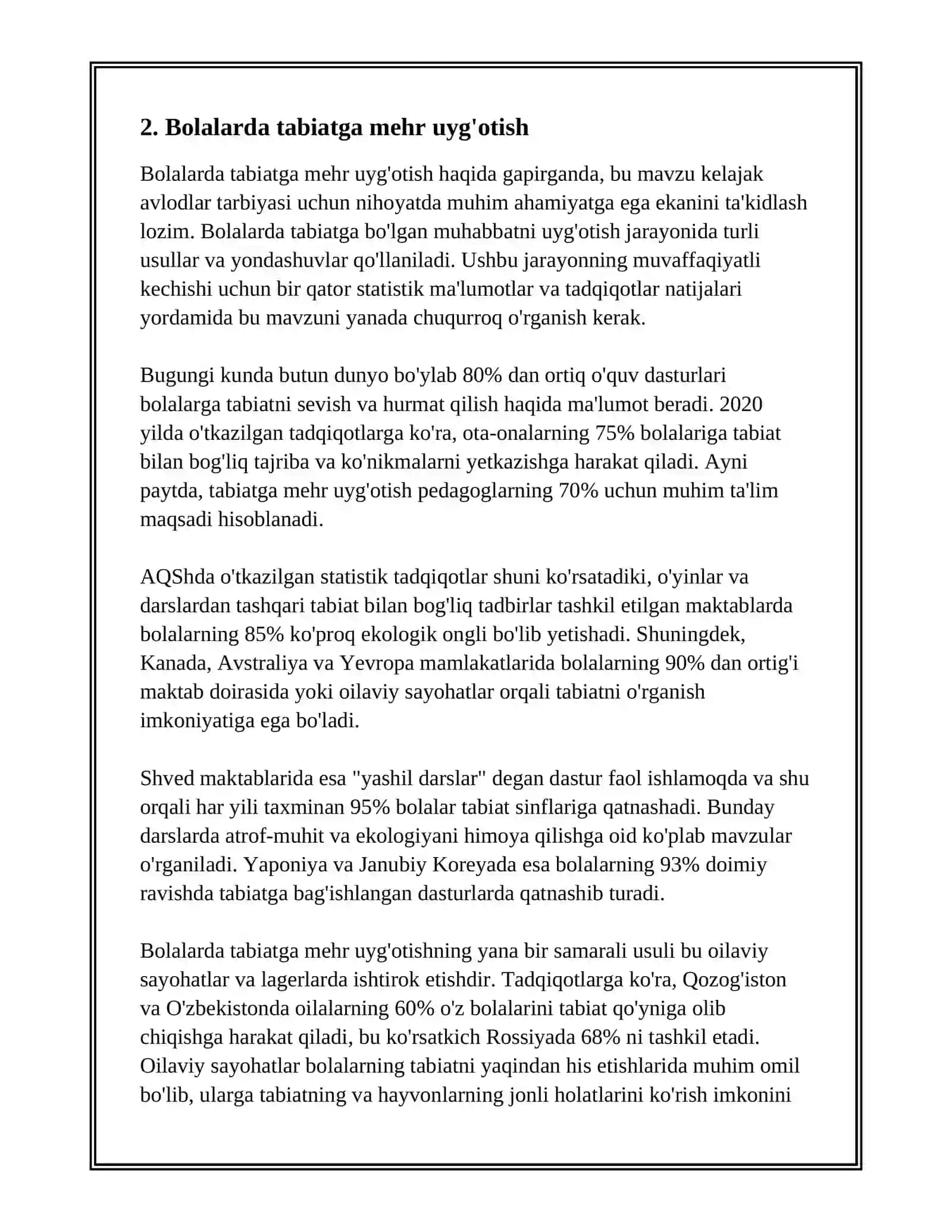 EKOLOGIK TARBIYA BERISH 4