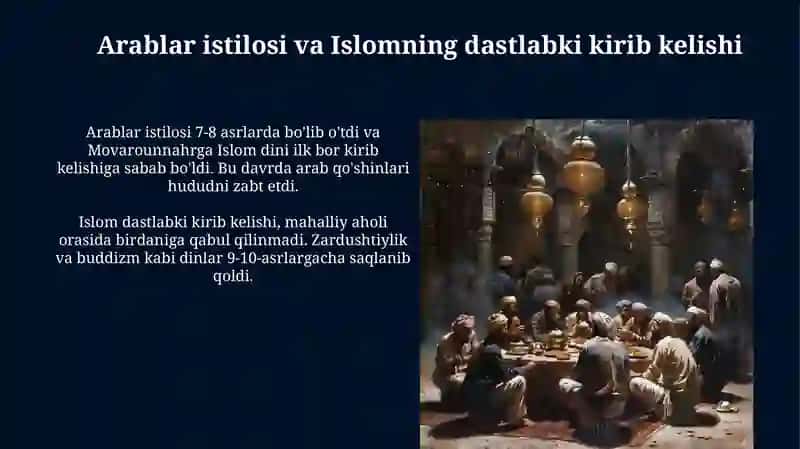 Movaronahirda Islomning Tarqalishi: Dastlabki Bosqichlar 4
