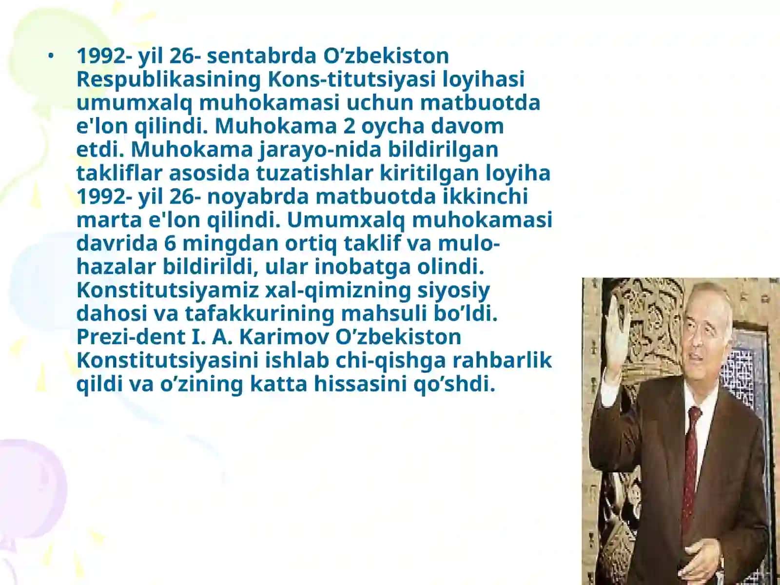 O'zbekiston Respublikasi Konstitutsiyaviy huquqi subektlari 4