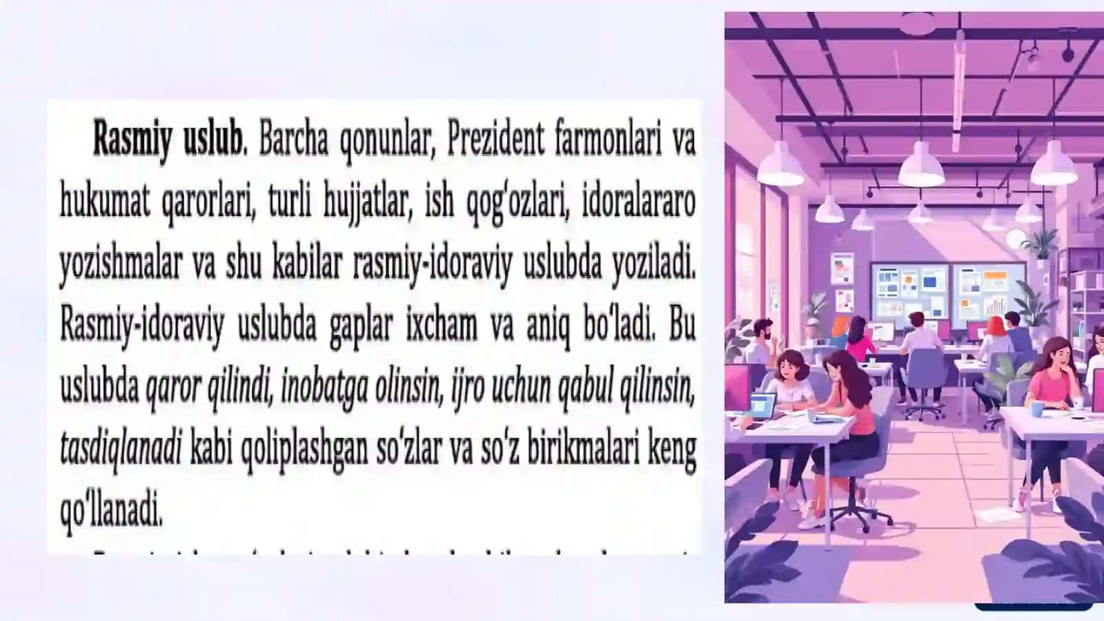 Nutq uslublari: tilning ifodaviy imkoniyatlari 4