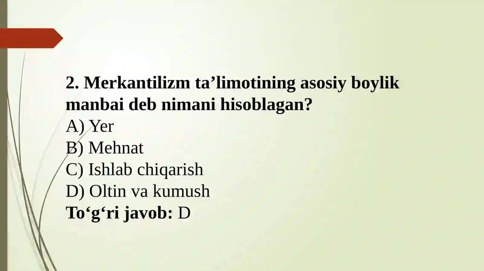 Merkantilizm ilk-iqtisodiy maktabning vujudga kelish shart-sharoyitlari 4