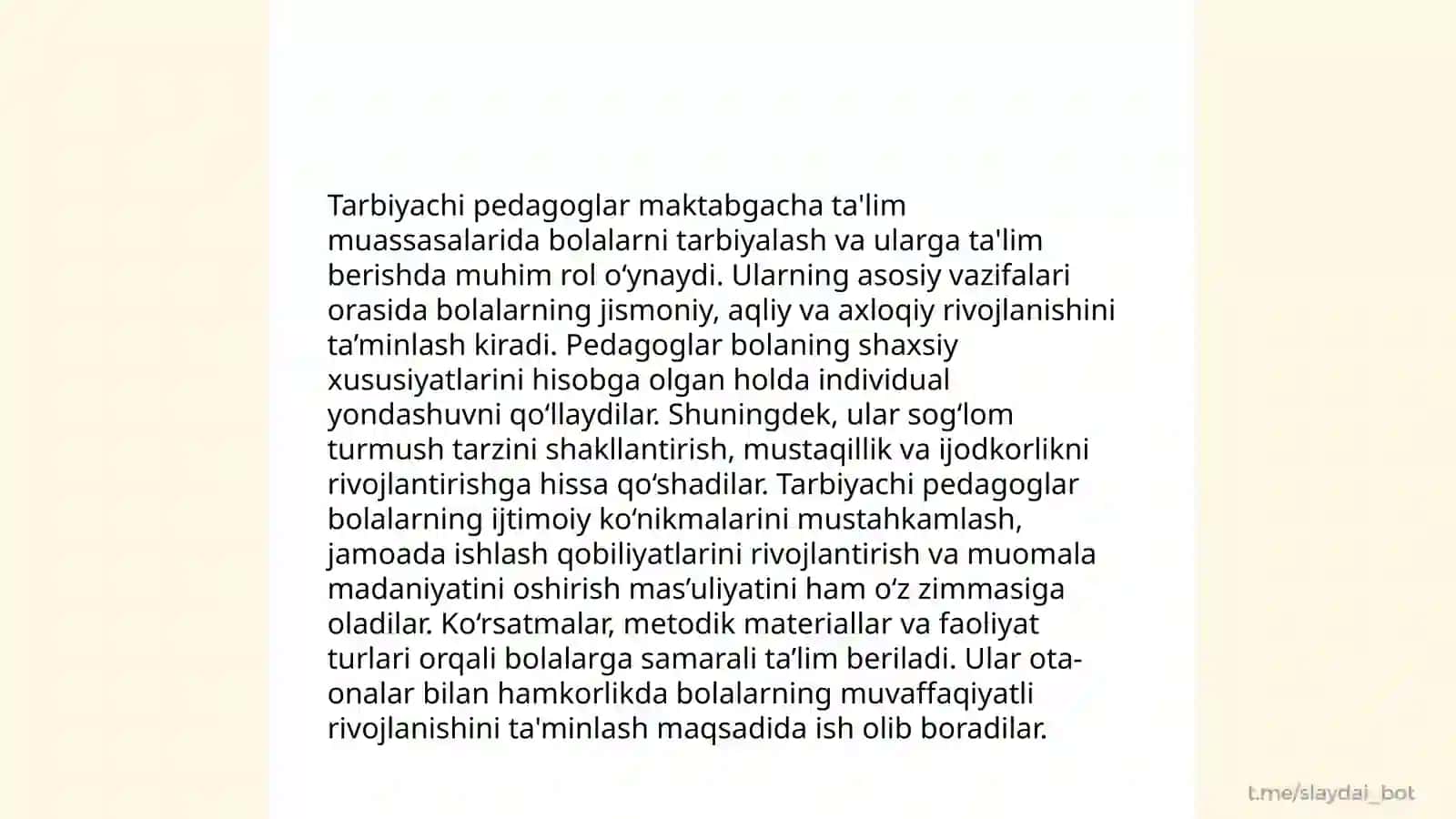 Mehribonlik uylaridagi ijtimoiy pedagogik faoliyat 4