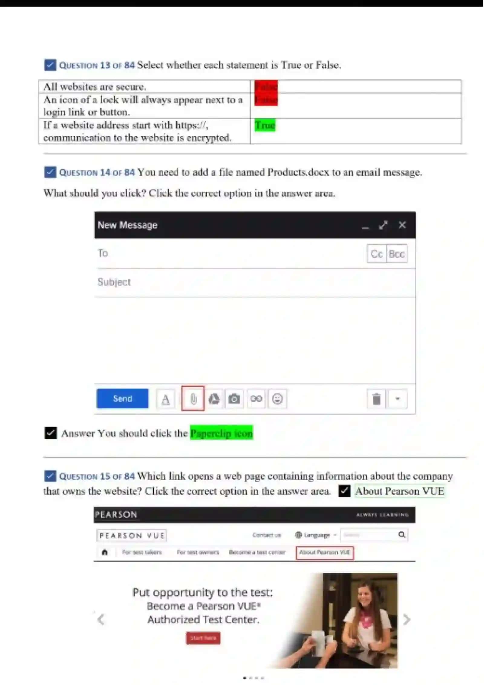 Living online Ennglish Informatika IC3 sertifikatt javoblari 2-bosqich 4