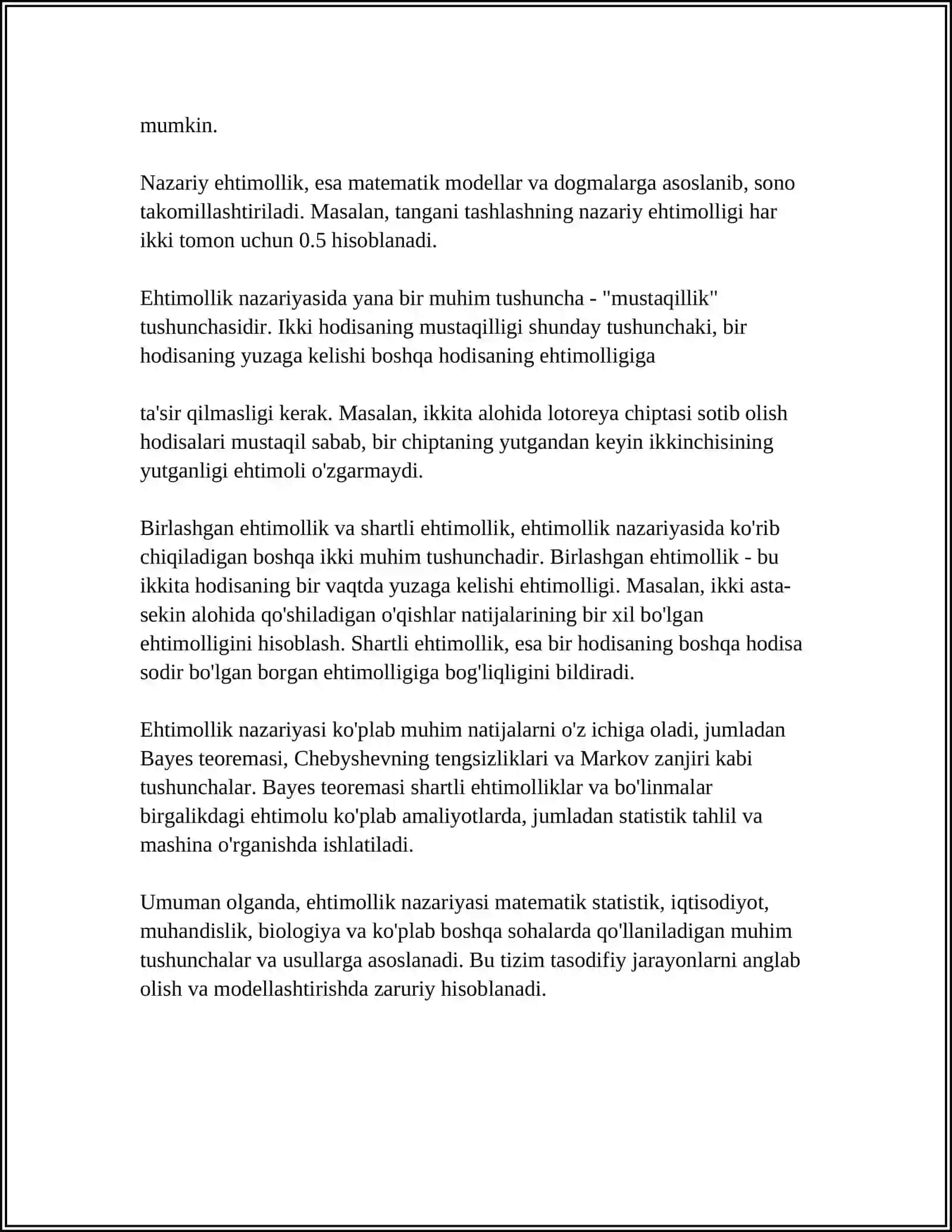EHTIMOLLIK FAZOSINI QURISH 4