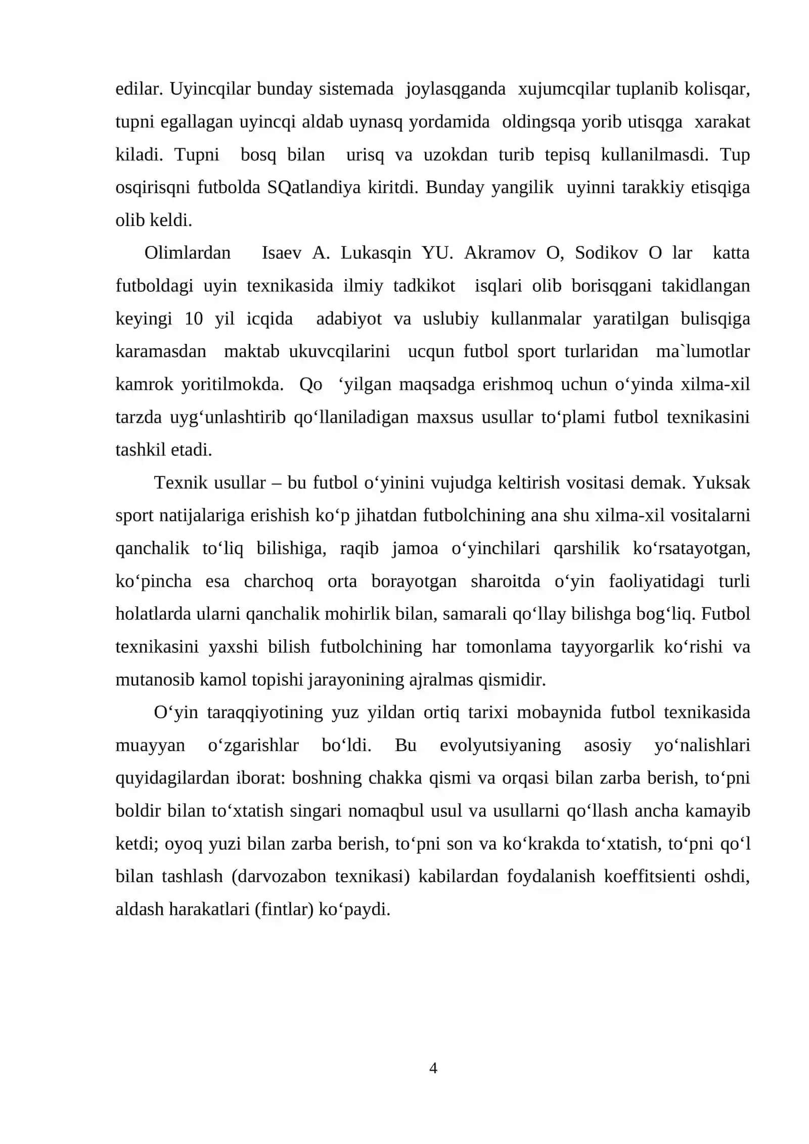 Futbolchilarni to'pni raqibdan olib qo'yish texnikasi 4