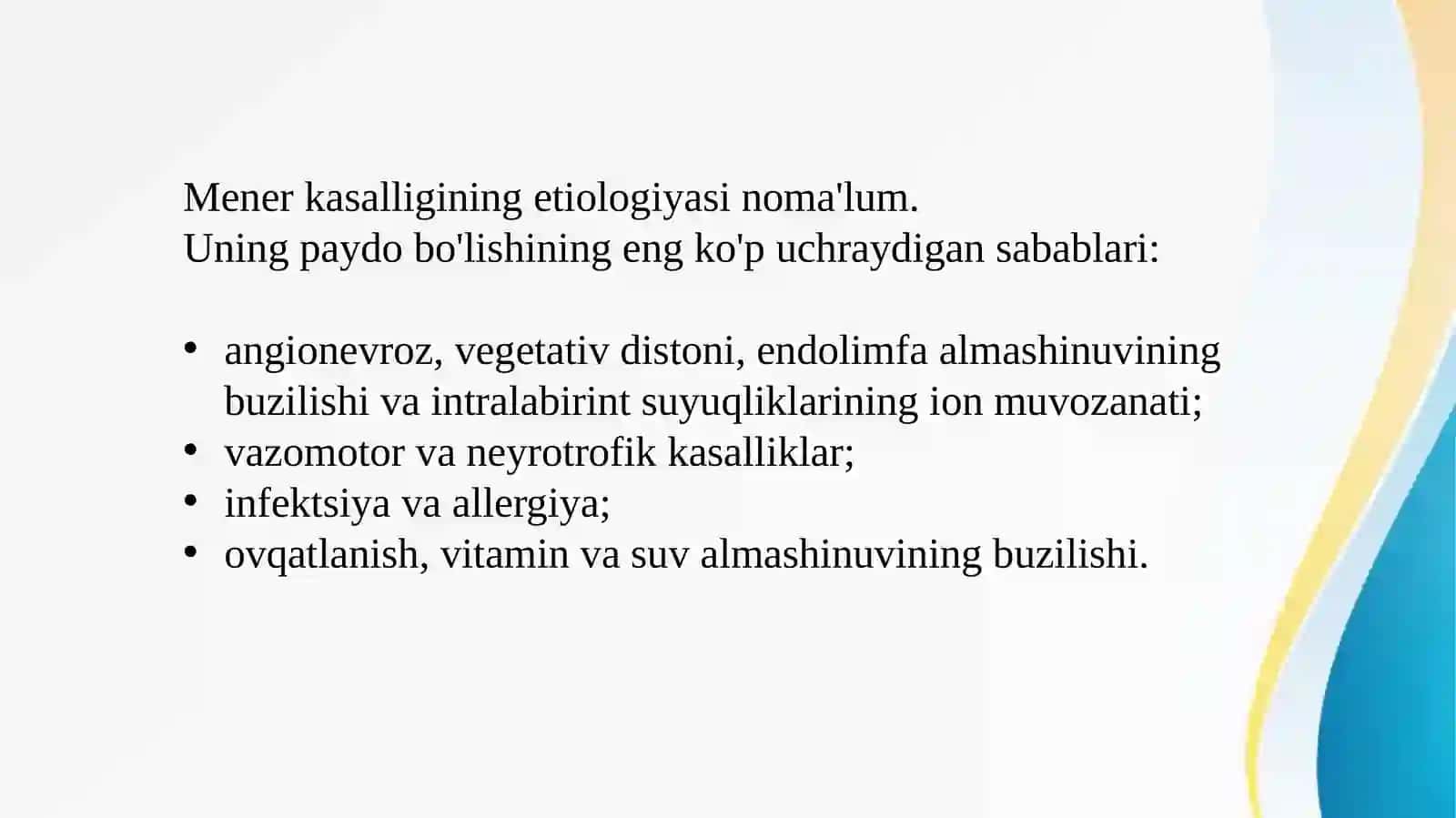Mener kasalligi va zamonaviy davolash usullari 4
