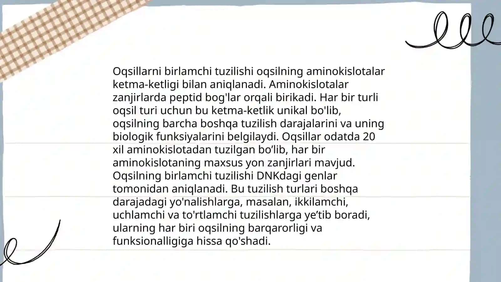 Proteinogenli aminokislotalar 4