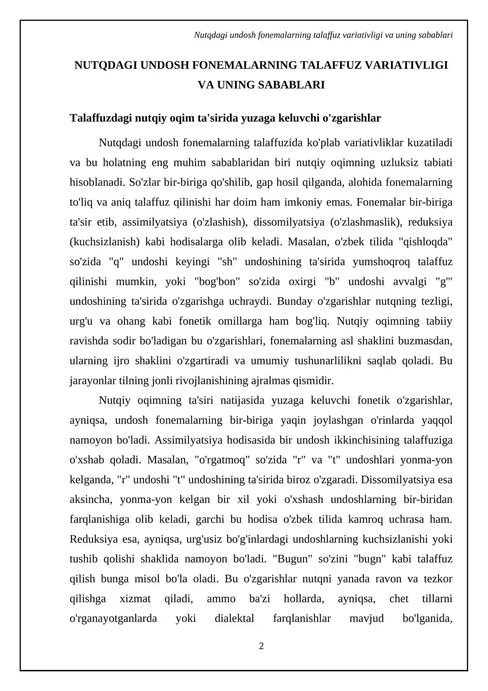 nutqda undosh fonemalar mohiyatining ózgarishi 4