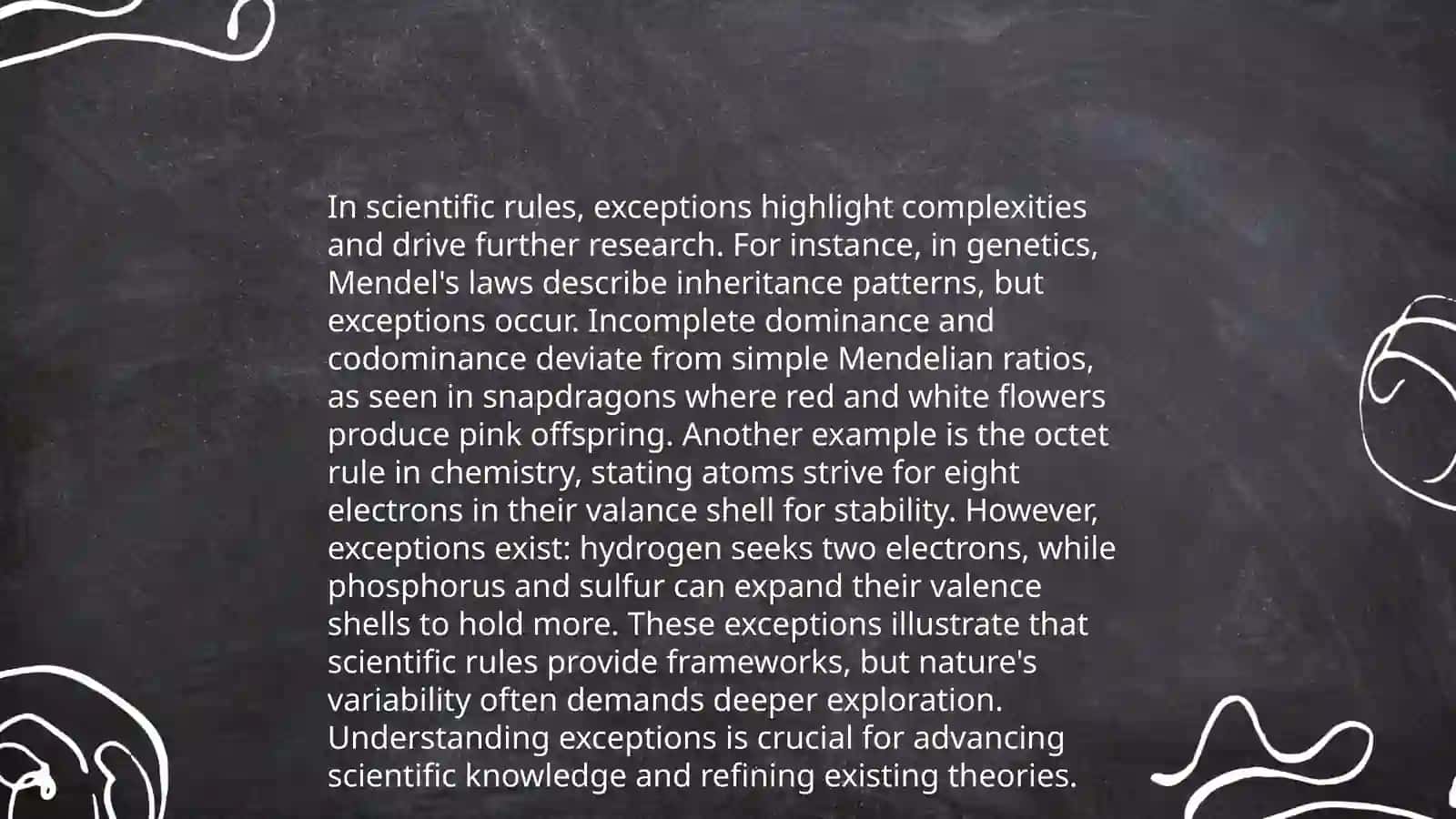 Exceptions in Language and Grammar 4
