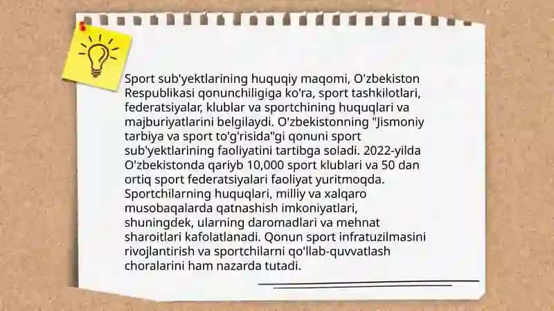 Sport huquq subyektlari 4