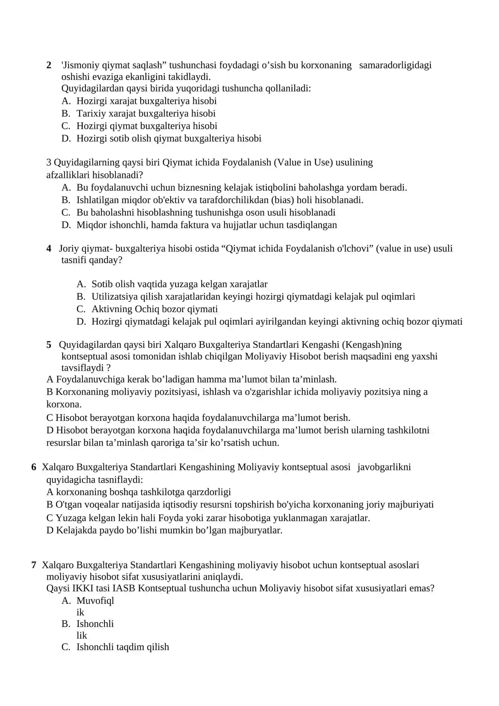 The need for a conceptual framework and the characteristics of useful information 4