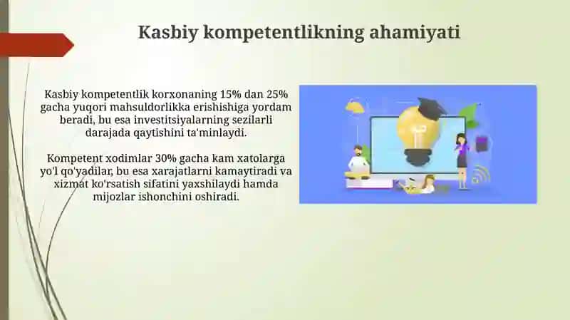 Kasbiy kompetentlik va uning ahamiyati 4