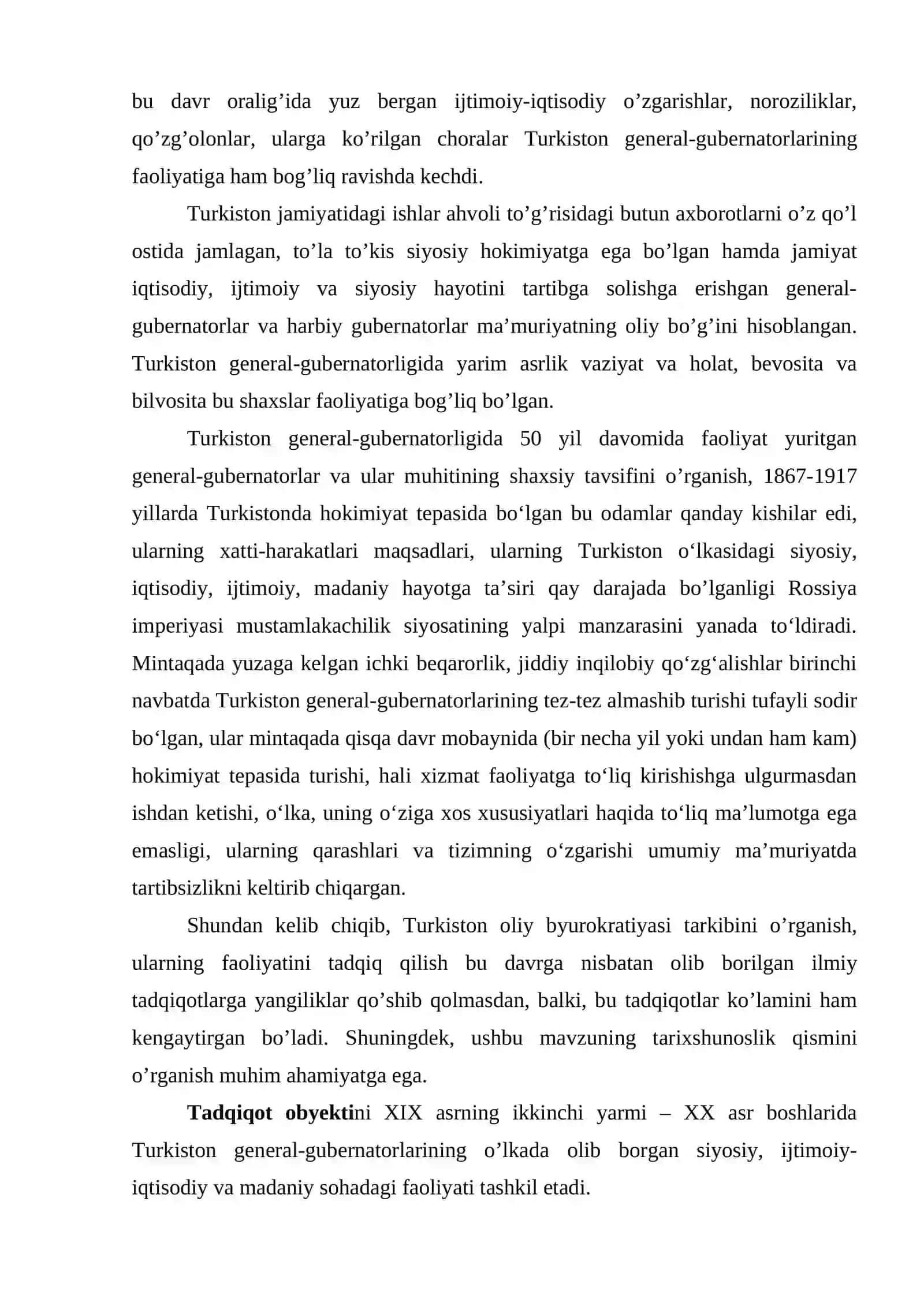 TURKISTON GENERAL-GUBERNATORLARINING SIYOSIY FAOLIYATI (1867-1917-YILLAR) 4