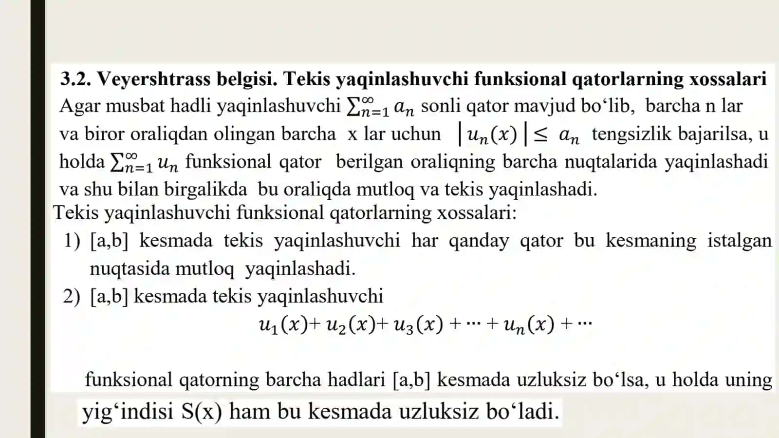 FUNKSIONAL QATORLAR 4