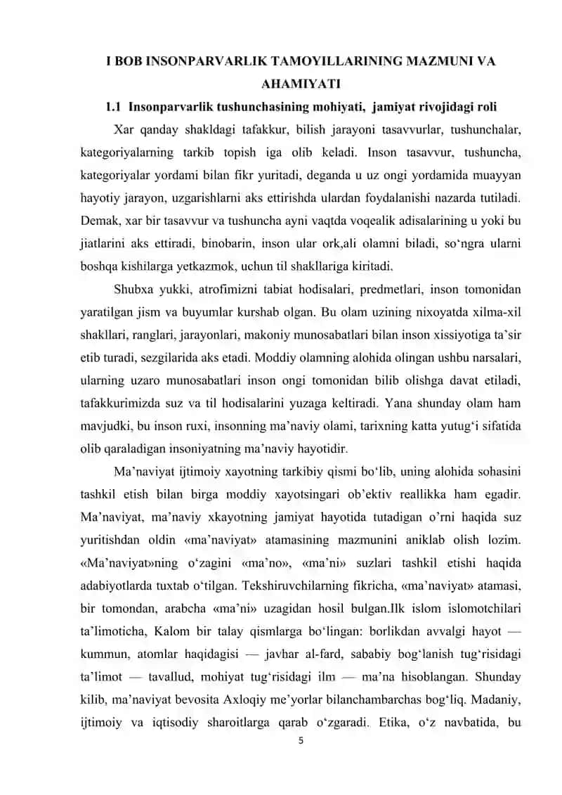 INSONPARVARLIK TAMOYILLARI VA AXLOQIY ME'YORLARNING O'ZARO BOG'LIQLIGI 4
