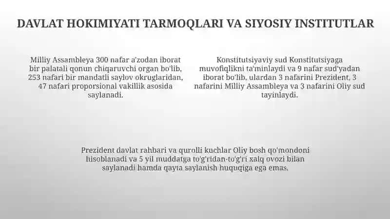 Koreya respublikasining siyosiy tizimi va davlat tuzilishi 4