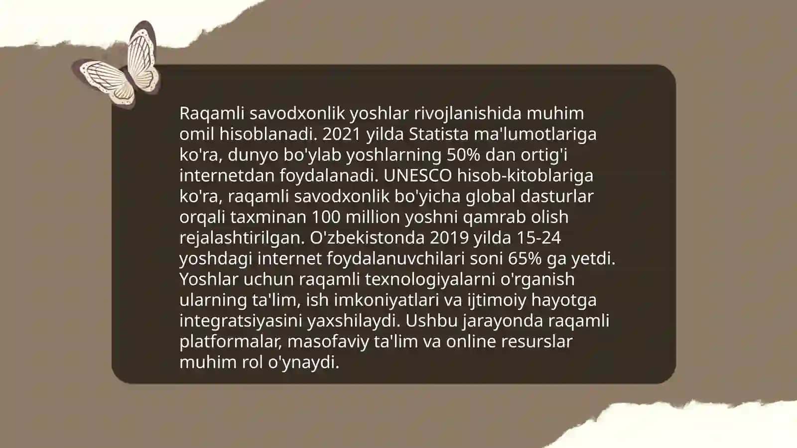 Zamonaviy axborot texnologiyalarning yoshlar ta'limida o'rni va ahamiyati 4
