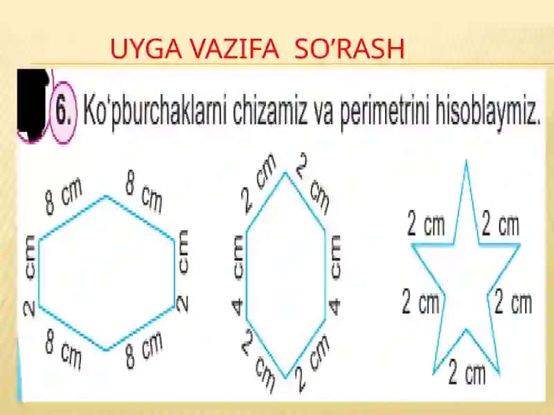Ko‘pburchak va uning perimetri 4