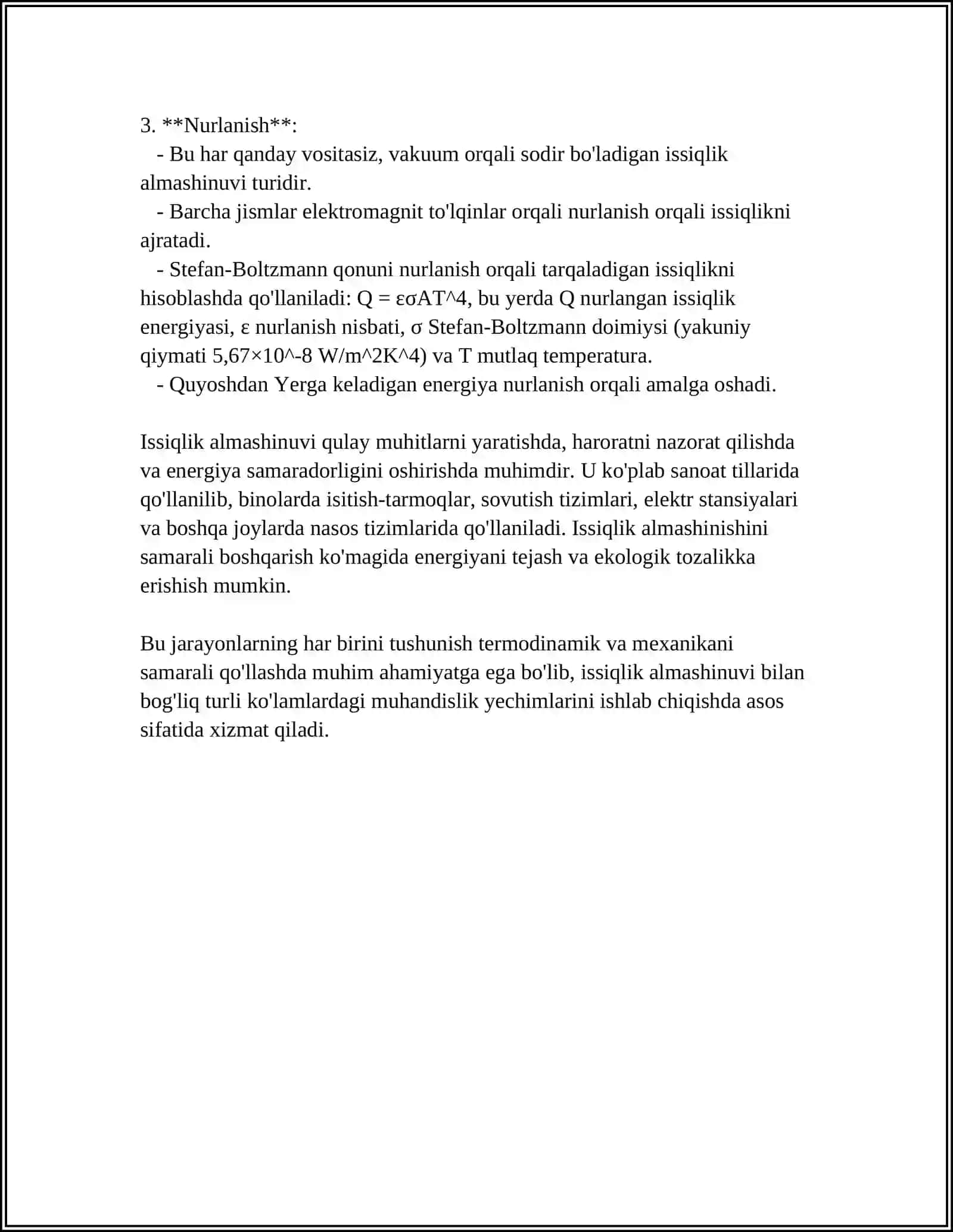 IQLIMNING SHAKLLANTIRUVCHI JARAYONLAR ISSIQLIK ALMASHINUVI 4