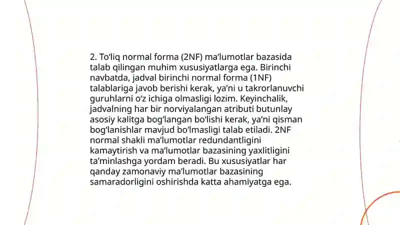 Toʻliq normal formalar 4