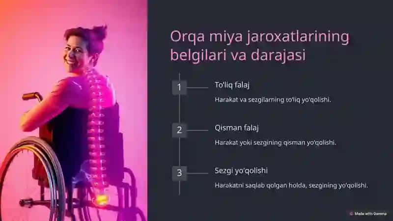 Umurtqa pogʻonasi va orqa miya jaroxati 4