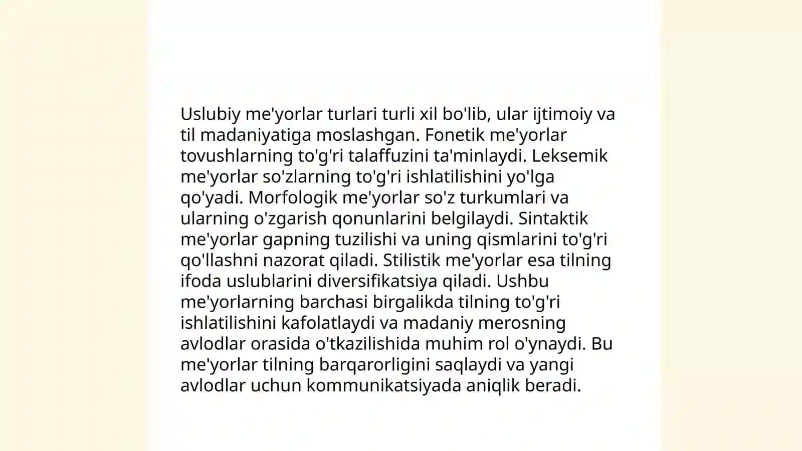 Uslubiy me'yorlar tushunchasi 4