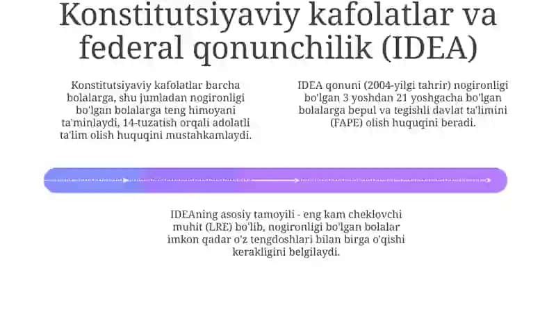 Nogiron bolalar uchun maktabgacha ta'limning huquqiy-me'yorlarining asosi 4