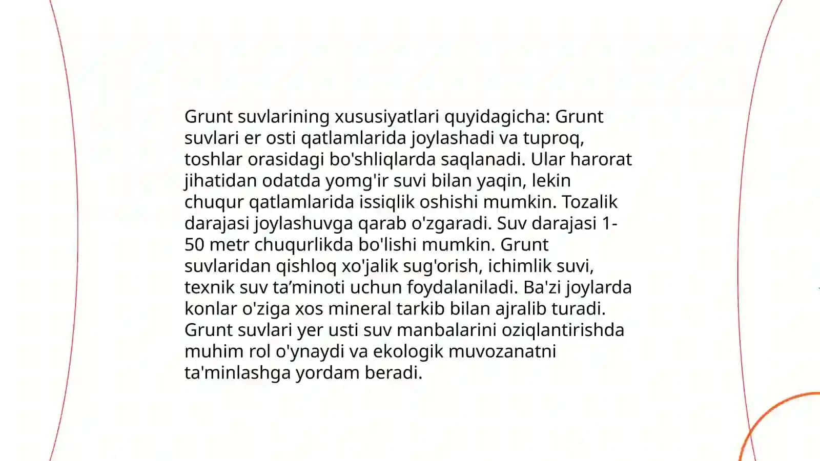 Gidrogeologik va muhandis-geologik tadqiqotlar 4