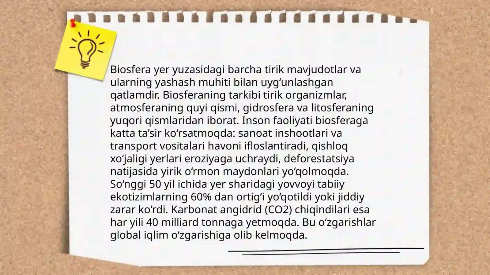 Inson va biosfera 4