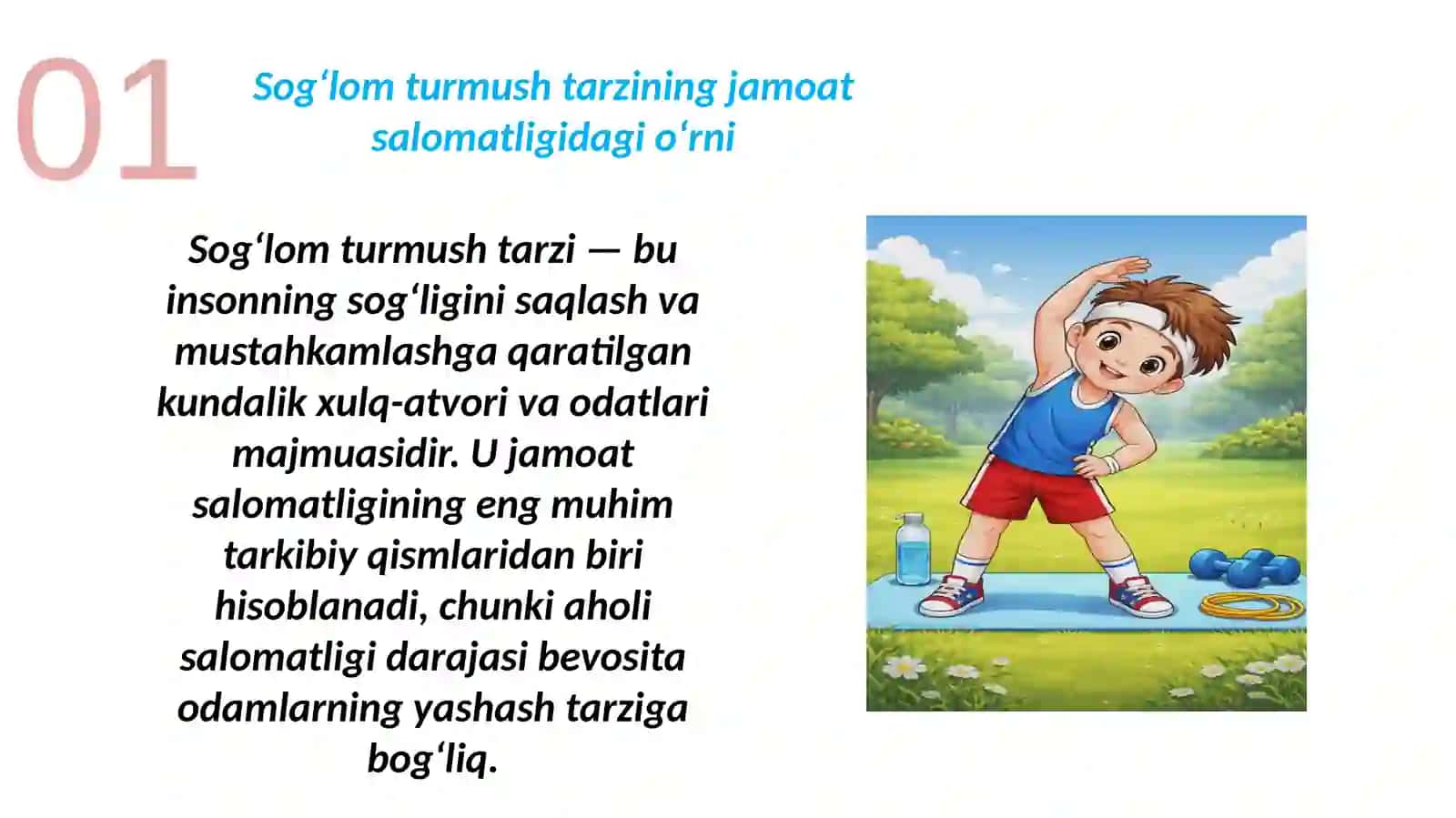 Aholi orasida turmush tarzini targʻib etish 4