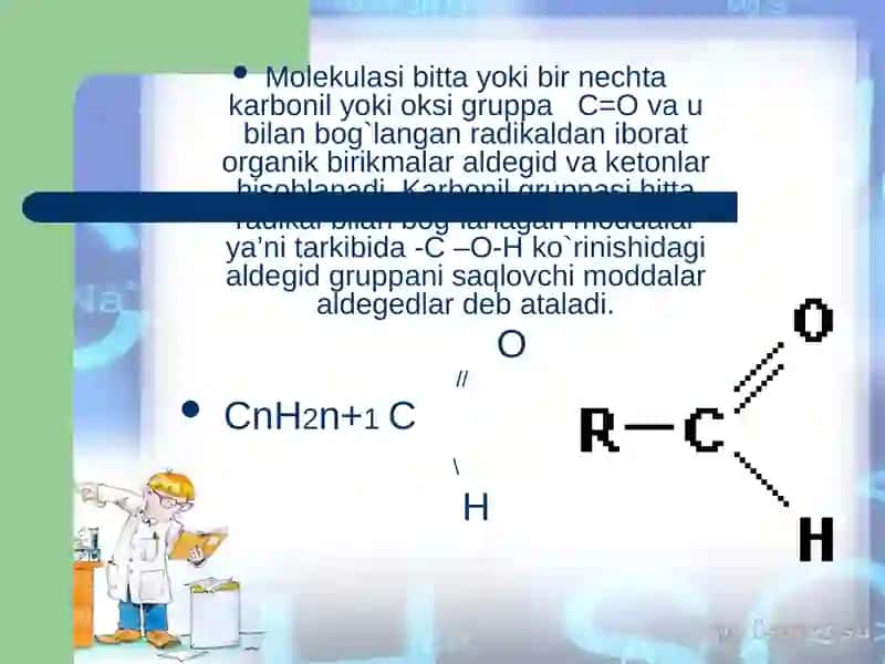 Aldegidlar va ketonlar 4